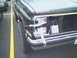 1989 Ford Bronco - Crazy, just crazy! This Blazer has no front end! The headlights are all held in place with CLEAR PACKING TAPE and a BUNGEE CORD! The right…