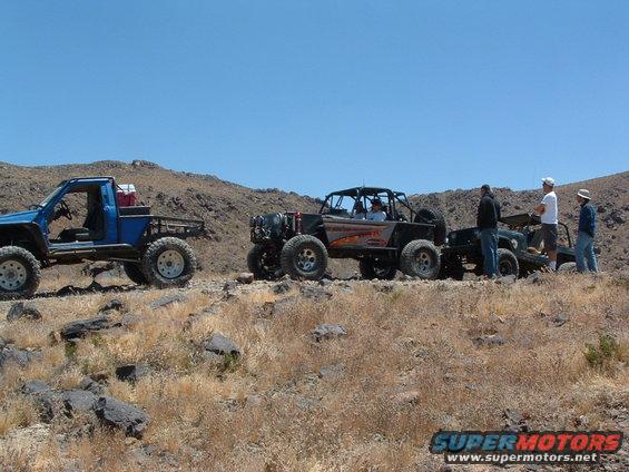 Greg's Jeep, Ryan's Yota, Drew's Buggy