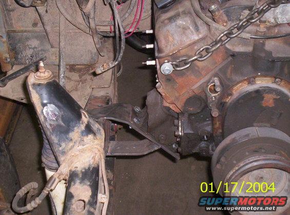custom bent motor mounts out of 1/4 inch flat stock