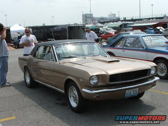 Todd Barringhaus's '66 Mustang coupe at WFC8