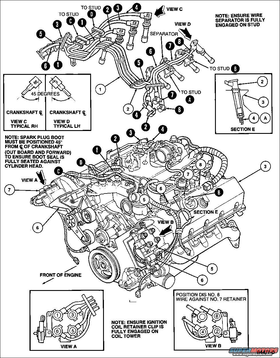 1994 Ford crown victoria firing order #4
