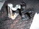 1978 Ford Mustang II - Comparison of a worn hood latch mechanism with a new replacement part.
