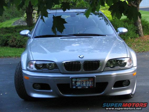 Silver 2005 BMW M3 front view