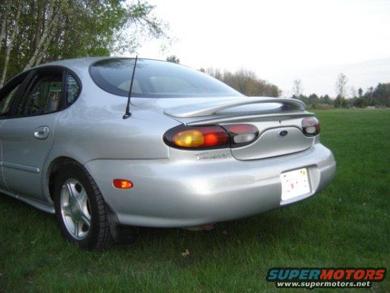 Shorty antenna, 96/97 tails , SHO lightbar, and SE spoiler