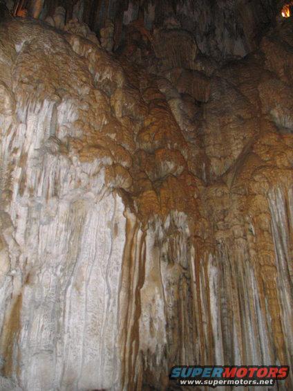 cave with stalactites and stalagmites