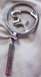 1985 Ford Crown Victoria LTD - This chrome emblem features a cougar design and is attached to a coiled spring.