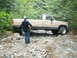 1985 Ford F-150 - gotta turn around... actually steeper than it looks...