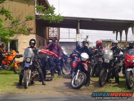 Ready to ride Saturday morning.