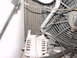 1998 Volkswagen Jetta - The alternator and cooling fan are visible in this close-up engine bay shot.