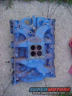 82 pound cast iron manifold