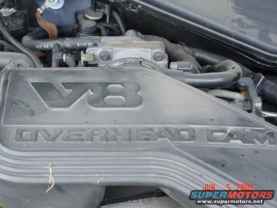 Motor cover.