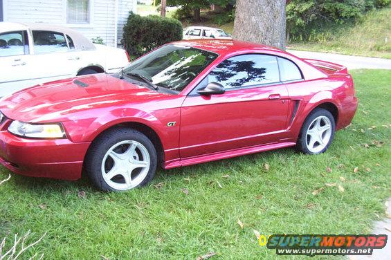 side shot of the car bone stock