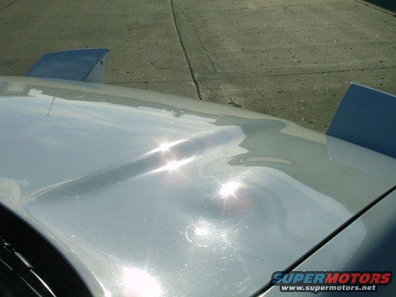 first application of S100 paste wax