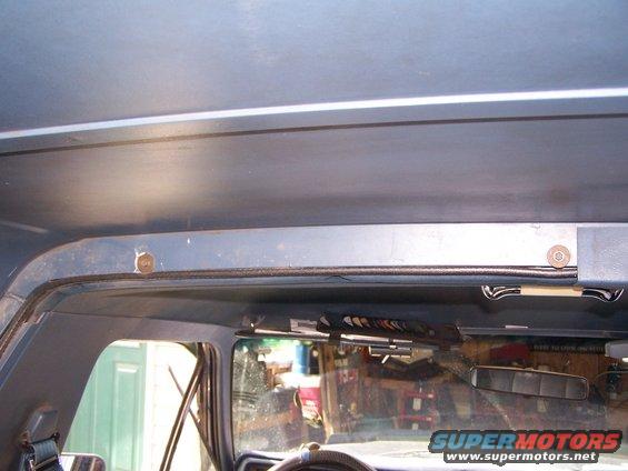 Close up Head bolts
