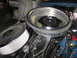 1972 Ford Mustang - The engine bay features an air cleaner assembly with a chrome lid and a visible air filter element.