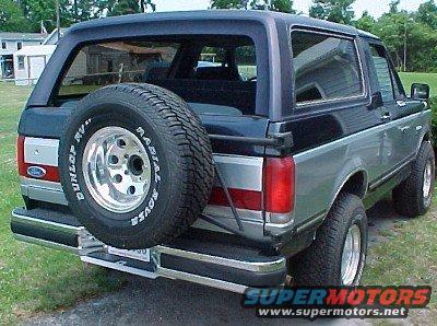 My new spare rim and tire. 