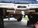 1987 Ford Bronco II - the rear showing blocks and springs