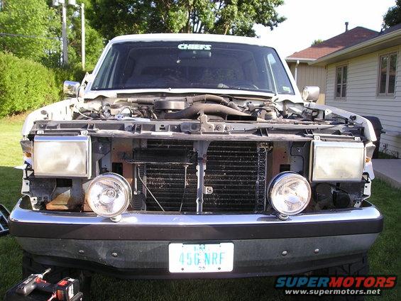 grille and lower trim are next