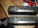 1979 Ford Bronco - Pair of M/T valve covers shown on a workbench.
