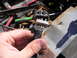 pull back plug to swap wires