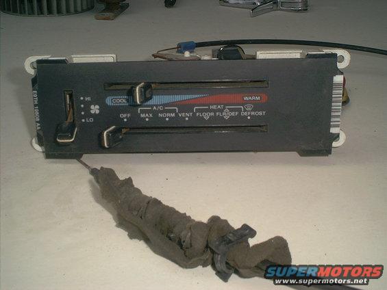 heater control from 88 Bronco will fit to others  if you need part # contact me.