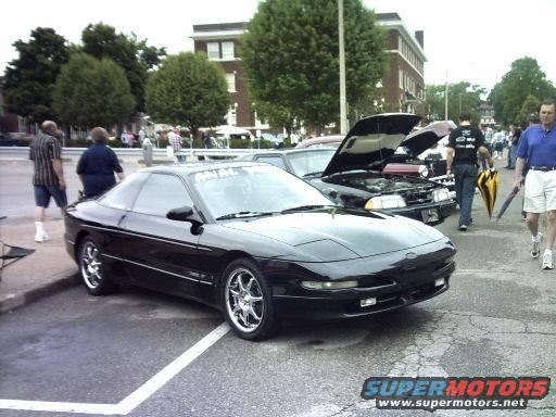 Black 1995 Ford Probe 3/4 front view