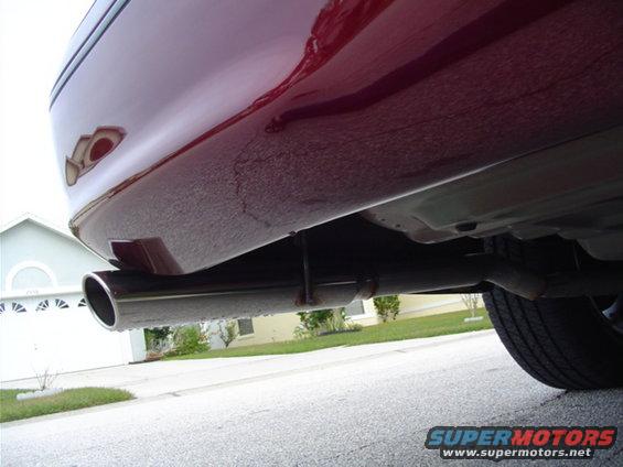 Left side Silverline chrome tip