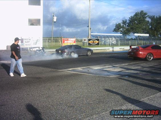 RX-7 peelout. This guy never ran because something broke *again*
