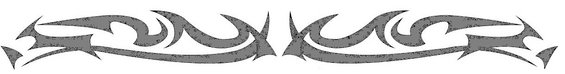 Tribal graphic decal