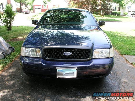 Front View

Slotted Grill replaced with the Honey Comb Grill