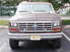 1979 Ford Bronco - The front of a 1979 Ford Bronco is shown, its grille and license plate.