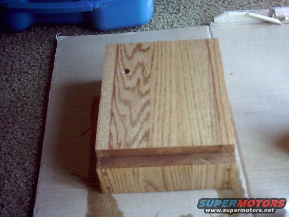 completed- well, more stain then complete
