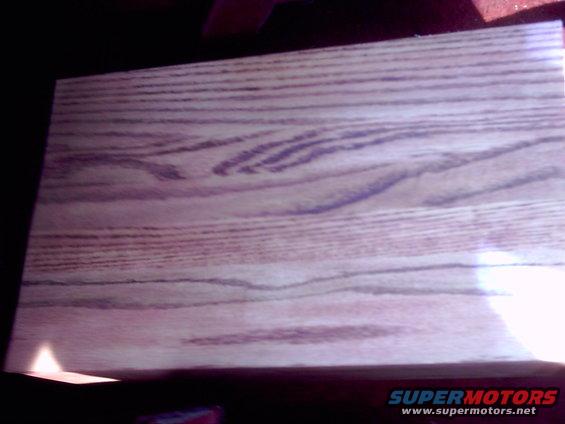 nice woodgrain here