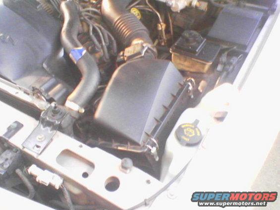 My stock intake with a very easy and useful modification