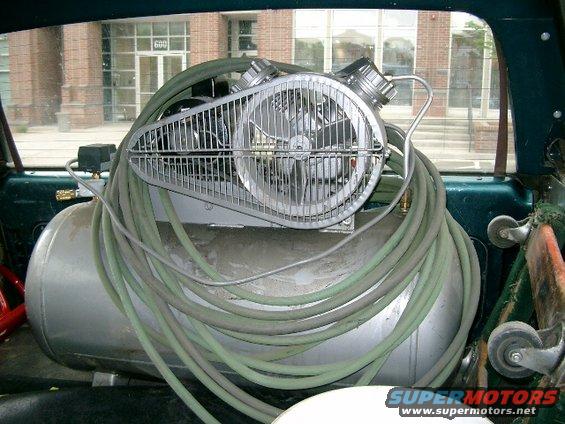 picked-up-free-compressor.jpg My "free" compressor.  Warehouse manager wanted it tossed due to it poping circuit breakers.   Hmmm 24 amp 115v motor breaking 15 amp 110 service.  Gotta be the compressor LOL.