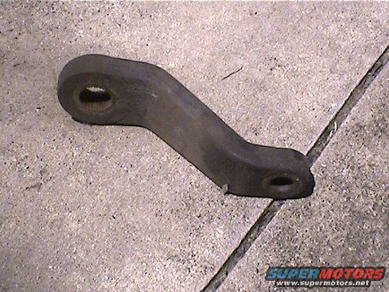 steering drag link part on concrete