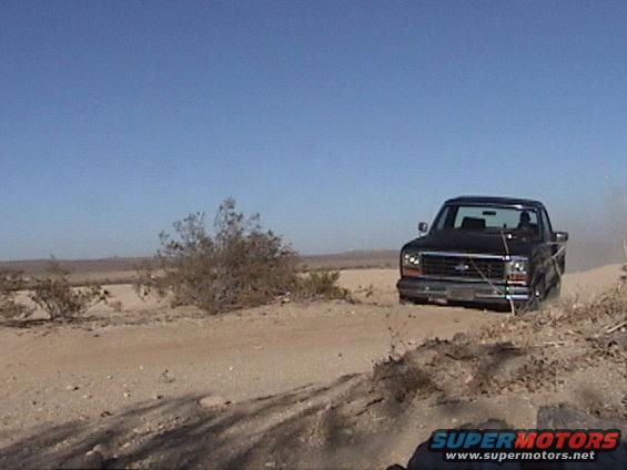 Comm'n 3 riding a little low, notice how close the bumper is to the ground...