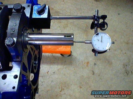 .006 crankshaft end play. Perfect for me.