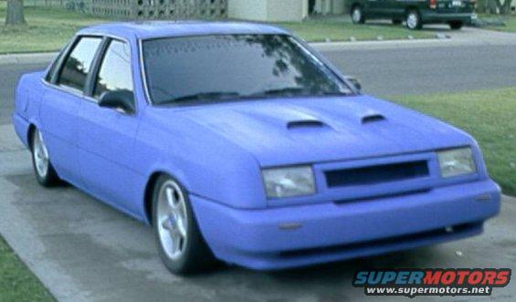 The final paint, Looks good, even for a Tempo...