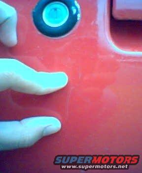 This was the only damage sustained that I was able to see, other than a bent (but not broken!) antenna