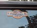 1988 Ford Bronco - A sticker on a vehicle window advertises 4 Wheel Customs, Inc. and their website.