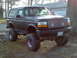 1996 Ford Bronco - HERES AFTER I PUT SOME 2INCH DAYSTAR COIL SPACERS IN THE FRONT AND 3 INCH BLOCKS IN THE BACK, NOW ITS GETTING CLOSE TO…