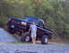 1996 Ford Bronco - HERES ME WITH MY BABY SHOWIN A LITTLE FLEX ON A PILE OF ROCKS IM ABOUT 6'1" IF IT HELPS SHOW HOW TALL IT ACTUALLY IS