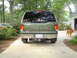 2001 Ford Excursion - Rear Shot--"Beau" is camera shy!
