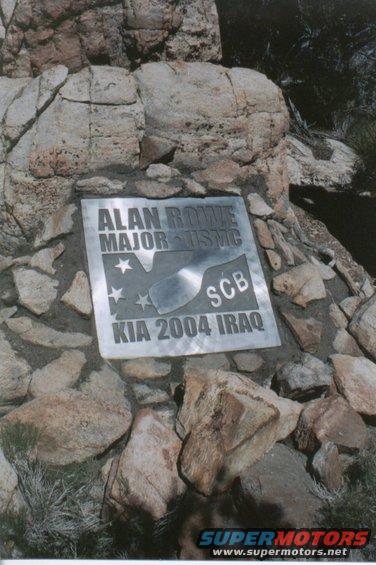 armplaqueonly.jpg here it is in all its glory.  A symbol (in the name of a fallen buddy) for all that have been lost in defense of our country...