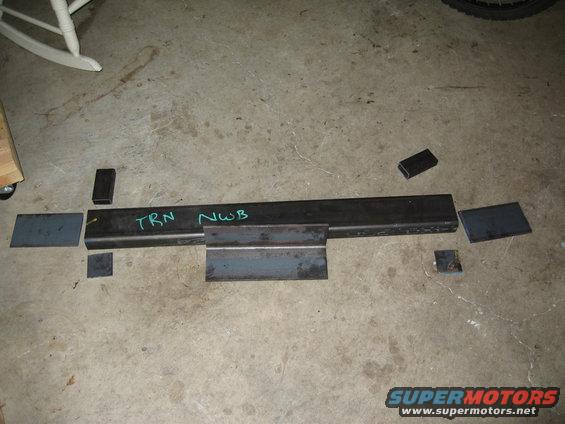 Before welding.....Cost of steel was $37.08 