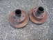 1995 Ford Bronco - Dana 44 1/2 ton Ford hubs and rotors. Rotors would need replacing, but hubs are fine, just need a little cleaning up.