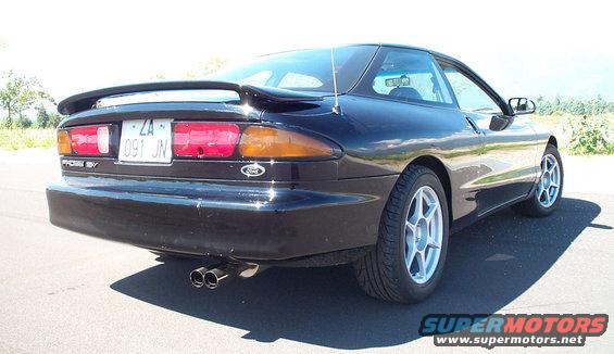 1996 Ford Probe rear view, dark blue