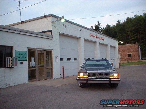 Kingsley Fire Dept, and old township hall.