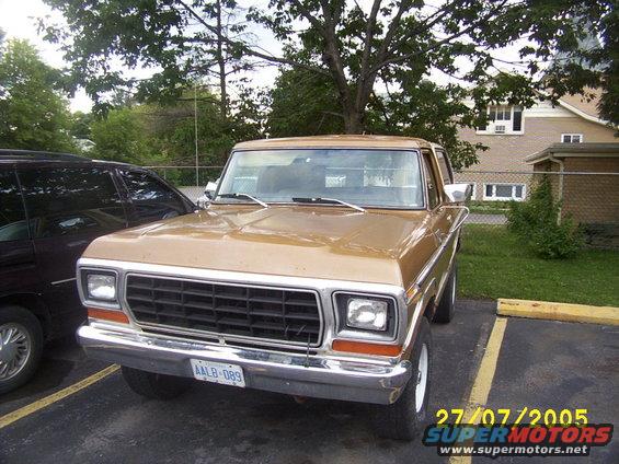 Note the bend in the bumper